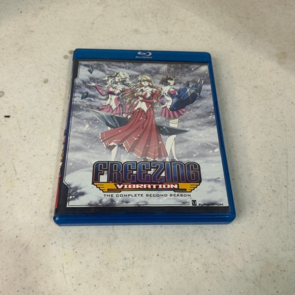 Freezing Vibration Complete Second Season Blu-ray DVD Anime Funimation Sci-Fi